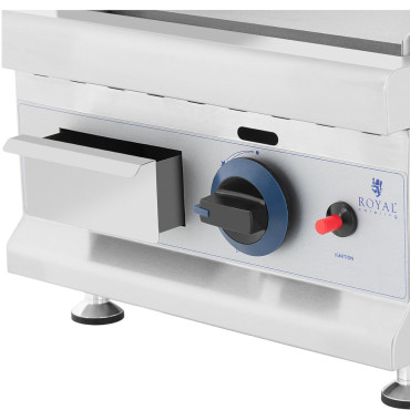 Gasgrill slät för propan-butantgas 0,05 bar 35 x 40 cm 3000 W