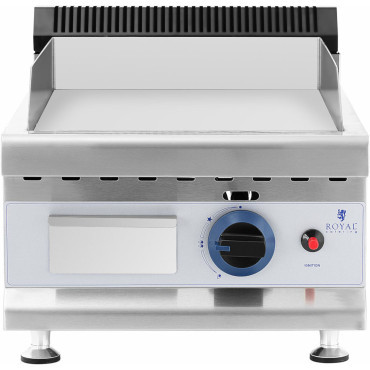 Gasgrill slät för propan-butantgas 0,05 bar 35 x 40 cm 3000 W
