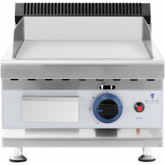 Gasgrill glatt für Propan-Butangas 0,05 bar 35 x 40 cm 3000 W