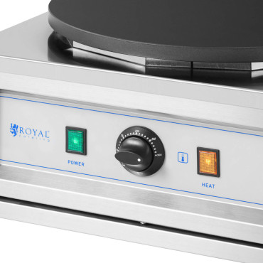 Γύρος ηλεκτρική τηγανίτα 40 cm 0-300 C 3000 W