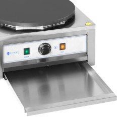 Crêpière électrique ronde diamètre 40 cm 0-300 °C 3000 W
