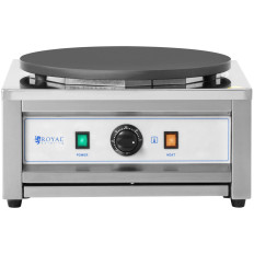 Pancake elettrico rotondo 40 cm 0-300 c 3000 w