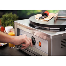 Crêpière électrique ronde diamètre 40 cm 0-300 °C 3000 W