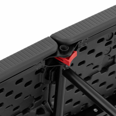 Hage Catering Bench Folding Black Opptil 300 kg 183 x 30 x 43 cm