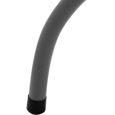 Table de jardin pliante blanche pour le catering, capacité de 150 kg, dimensions 180 x 75 x 74 cm.