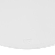 Barra de catering redonda de mesa de mesa Dobra branca de até 100 kg. 80 cm x 110 cm