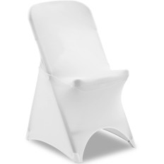 Flexible universal case for white chair