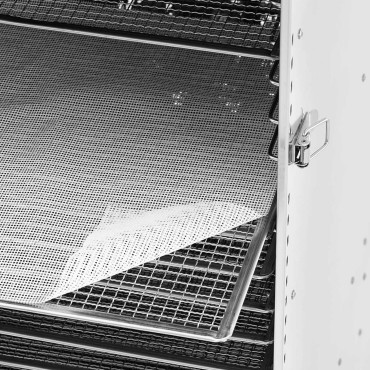 Industrijska sušilna živila Hrana Zelišča 2 Komore 32 rešetke 40-90 ° C 3150 W