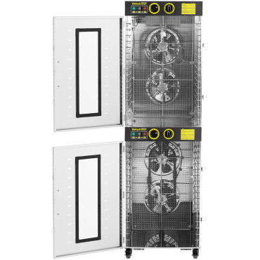 Priemyselné sušičky potravín BESTOVÉ BEZBY 2 CHAmbers 32 GRINES 40-90 C 3150 W
