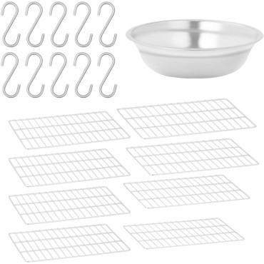 Horno de fumar de humo eléctrico 8 Grids 147 L 1000 W