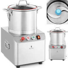 Cortador Lobo gastronómico para picar carne de verduras de molienda 1400 rpm 10 l 750 w