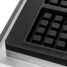 Taisnstūra vafeļu divējāda līdz 4 Beļģijas vaffas 2 x 2000 W