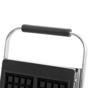 Rechteckige Waffel Dual bis 4 belgische Waffeln 2 x 2000 W