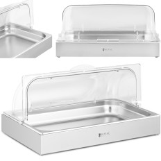 Ontbijtbuffet met rolltop Cover GN 1/1 8.5 L