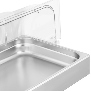 Samopostrežni zajtrk Spletna stran z roltom Pokrov GN 1/1 8.5 L