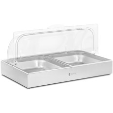 Savitarnos pusryčiai Svetainės pusryčiai su "Rolltop" 2x GN 1/2 2x 4 l