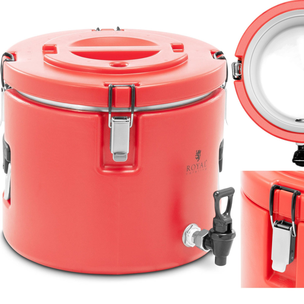 Catering thermos met een drankje van 15 l