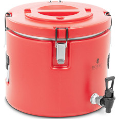 Terme gastronomique de catering avec robinet pour le transport de boissons de 15 l.