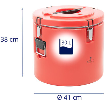 Catering Termmos de jantar para transportar bebidas 30 l