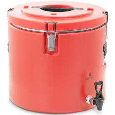 Terme gastronomique de catering avec robinet pour le transport de boissons 30 l.