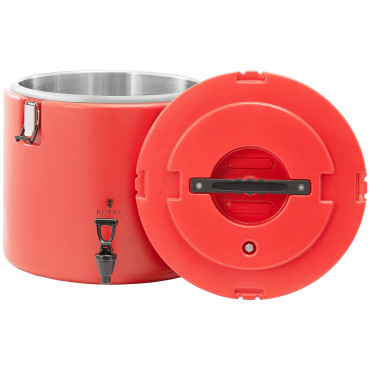 Terme gastronomique de catering avec robinet pour le transport de boissons 30 l.