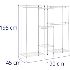 Windows Winter Rears Garden Szaatne 7 Belt 4 RARS 189 x 45 x 196 cm na 210 kg