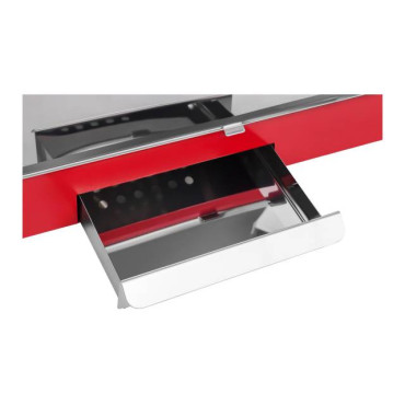 Mobile Popcorn-Maschine mit TEFLON 1600W Radwagen