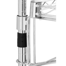 Seinajuhtme riiul topelt kuni 60 kg 90 x 35 x 60 cm