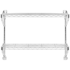 Étagère murale en fil double jusqu'à 60 kg 90 x 35 x 60 cm