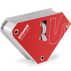 Vinkel magnetisk sveiseholder med en 45/90 vinkelbryter til 55 kg