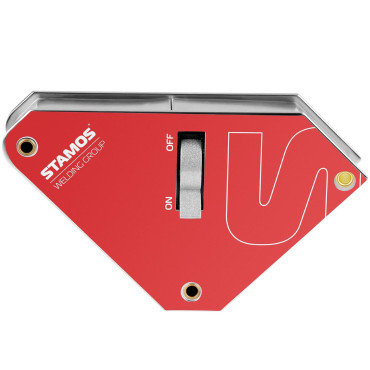 Suporte de solda magnética ângulo com uma chave de ângulo 45/90 para 55 kg