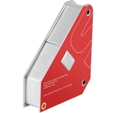 Suporte de solda magnética ângulo com uma chave de ângulo 45/90 para 55 kg