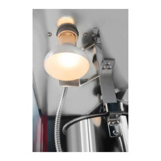 Macchina per popcorn mobile con carrello a ruota in teflon 1600W