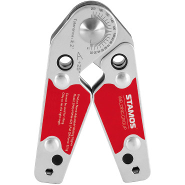 Porta saldatura magnetica ad angolo 20-200 a 22 kg