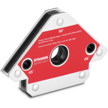 Suporte de solda magnética ângulo 45/90/135 a 25 kg