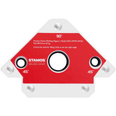Tenedor de soldadura magnética de ángulo 45/90/135 a 25 kg
