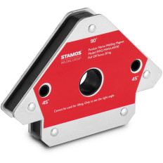 Supporto per saldatura magnetica ad angolo 45/90/135 a 50 kg