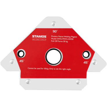Tenedor de soldadura magnética de ángulo 45/90/135 a 50 kg