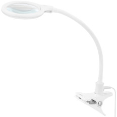 Dielenská kozmetická lampa. Zväčšenie 5 dioptria 30x LED STRED. 125 mm
