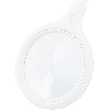 Semināra kosmētikas lampa. Palielinoši 5 dioptria 30x LED Wed. 125 mm