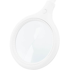 Dielenská kozmetická lampa. Zväčšenie 5 dioptria 30x LED STRED. 125 mm