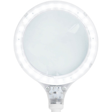 Dielenská kozmetická lampa. Zväčšenie 5 dioptria 30x LED STRED. 125 mm