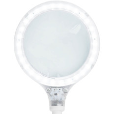 Dielenská kozmetická lampa. Zväčšenie 5 dioptria 30x LED STRED. 125 mm