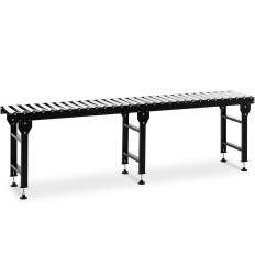 Szállító görgős asztal 30 görgők 400 kg 300 x 51 x 96 cm