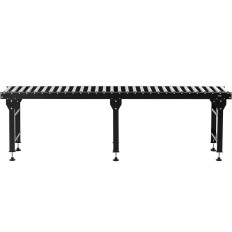 Szállító görgős asztal 30 görgők 400 kg 300 x 51 x 96 cm