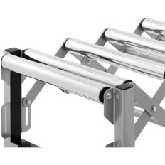 Složka válečkového stolu skládací 9 válců do 130 kg 145 x 59 x 96 cm