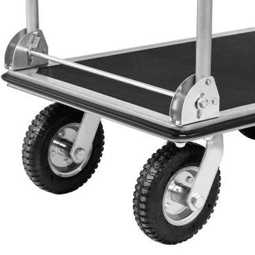 Trolley de plataforma feita à mão dobrável 1 Burt até 300 kg 80 x 60 cm