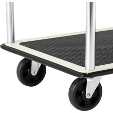 Transporthyllor med handtag 2 hyllor upp till 120 kg 72 x 43 cm