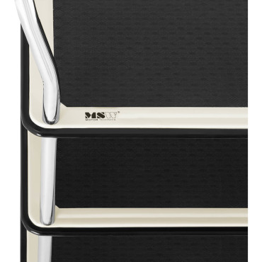 Strelf Streller μεταφοράς με λαβές 2 ράφια έως 120 kg 72 x 43 cm