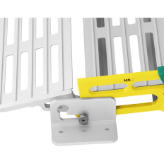 Rampa de unidade portátil dobrando até 500 kg 1965 x 914 mm